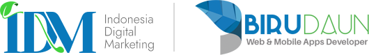 Indonesia Digital Marketing Logo - BiruDaun Web Studio Logo